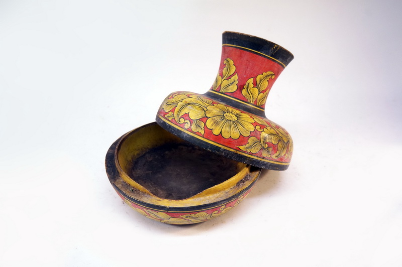 florero caja madera 25xo24 1u